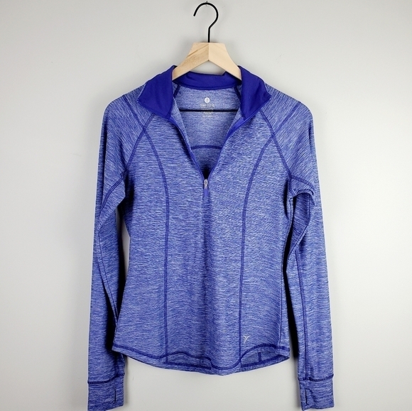 Old Navy Active Quarter Zip Long Sleeve Small - Picture 1 of 5